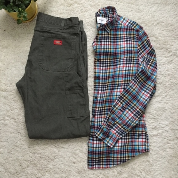 GOODFELLOWS & CO Standard Fit Flannel Shirt - Picture 2 of 6